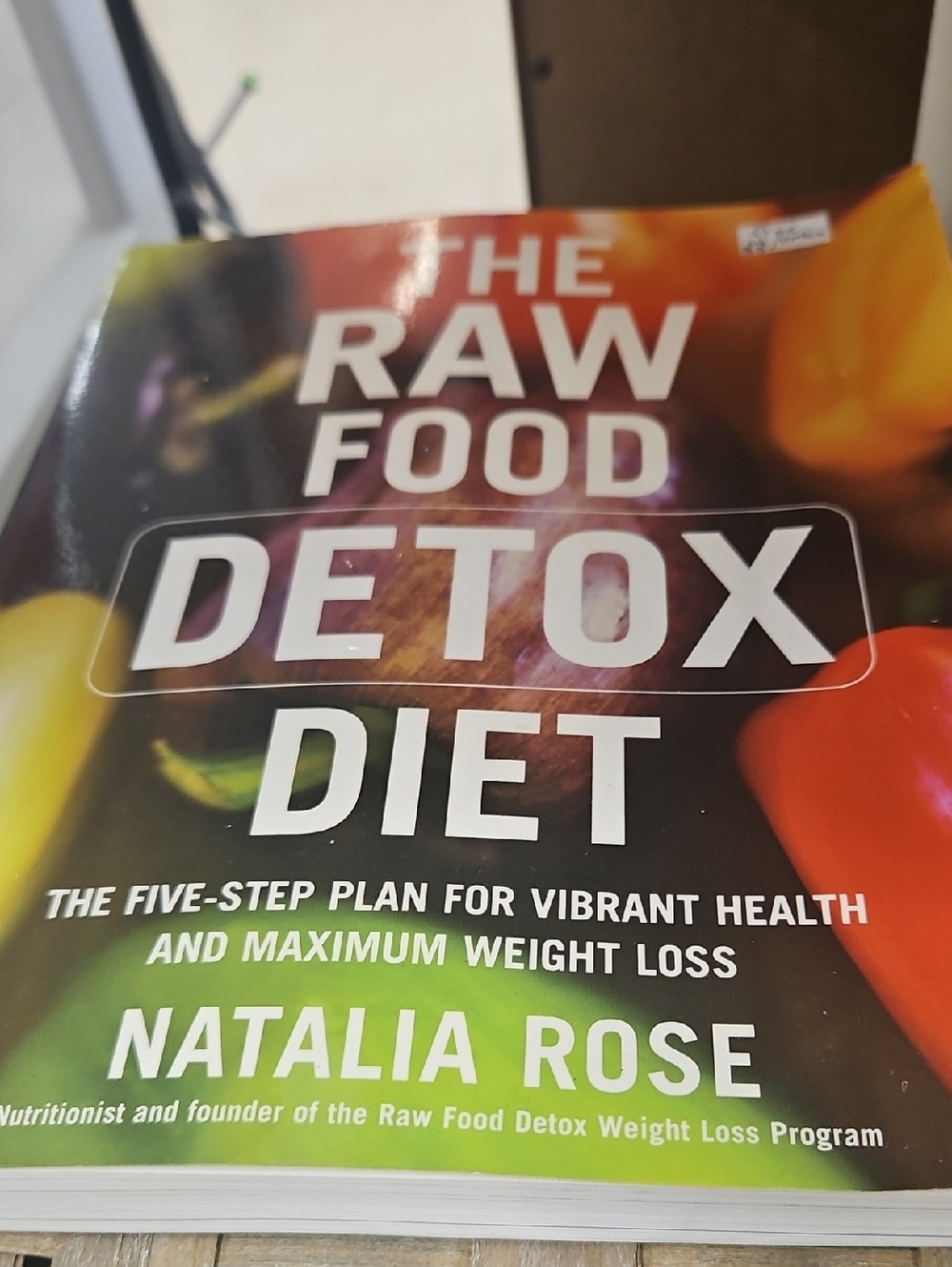 The Raw Food Detox Diet by - Green/Orange Cover